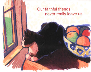 Katherine's sympathy card